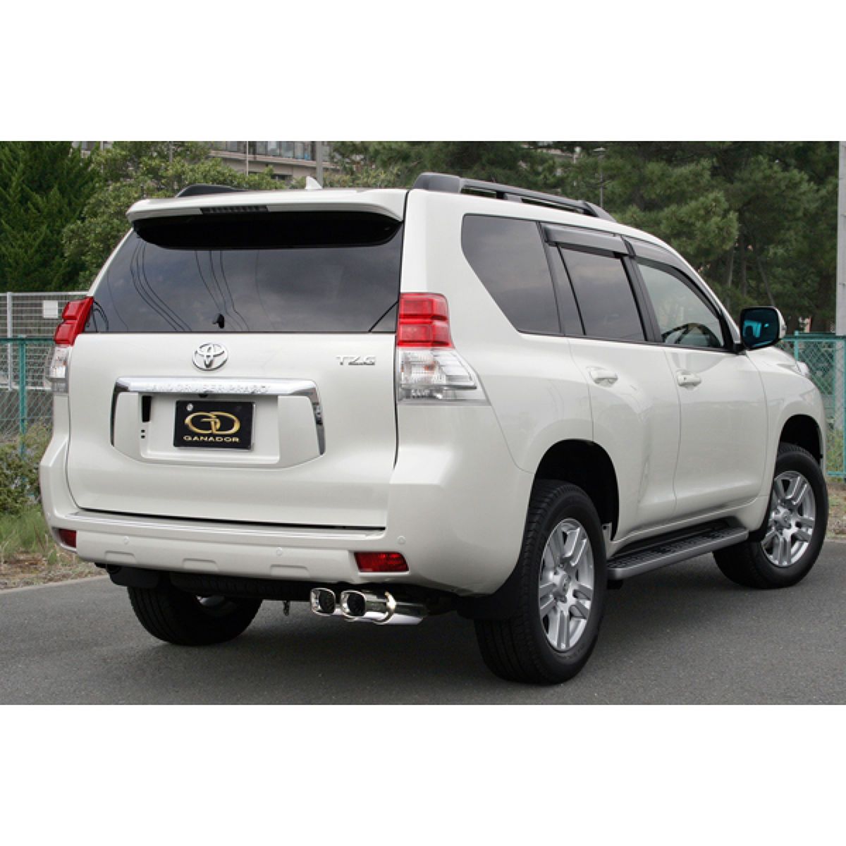 GANADOR ガナドール 4WD Vertex P.B.S搭載 右W出し スクエアテールマフラー GDE-137 トヨタ ランドクルーザープラド 77,440円