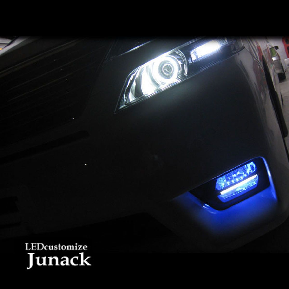 Junack ジュナック LEDバンパーガードライト ヴェルファイア/LBL-T1BW
