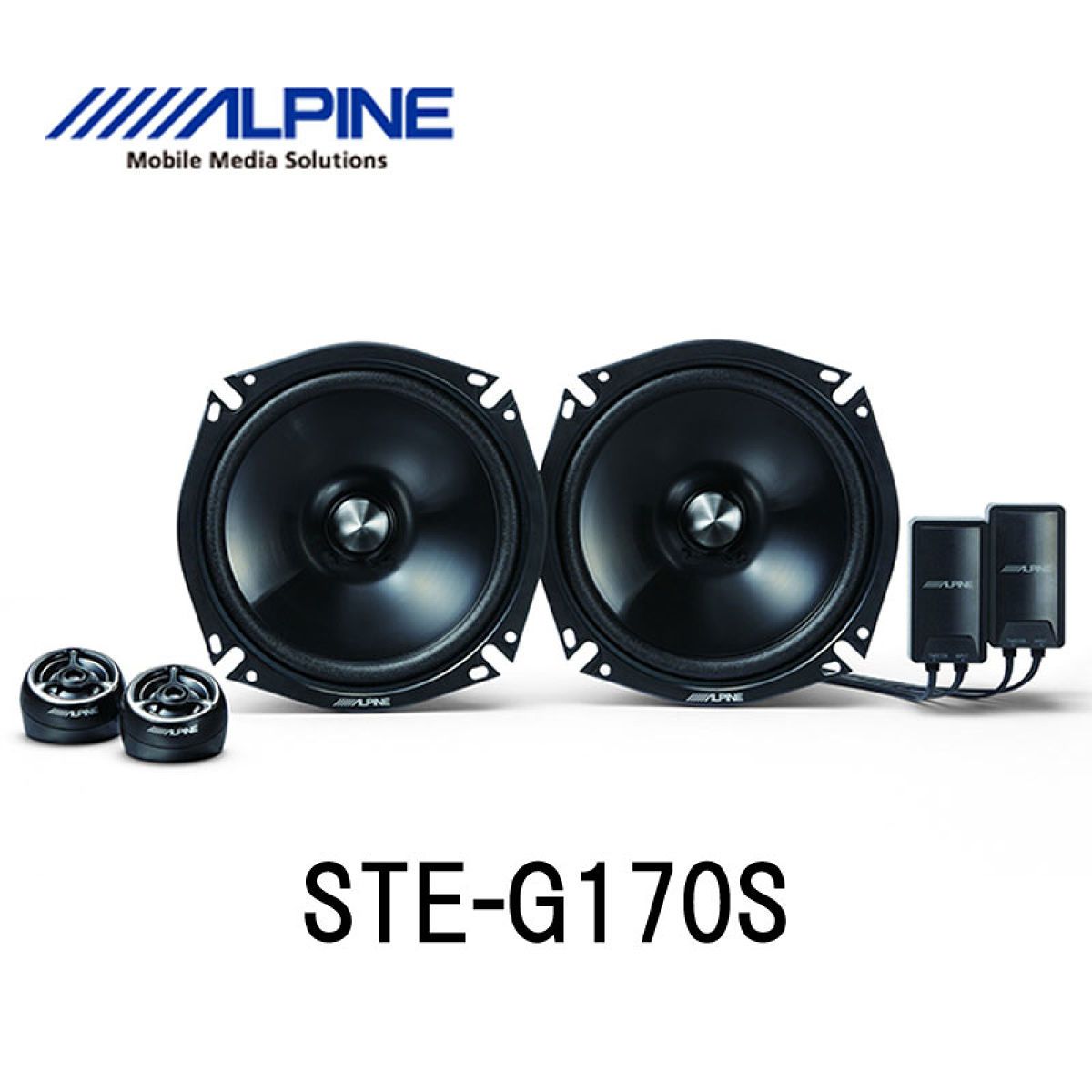 ALPINE STE-G160S セパレートスピーカー ALPINE / STE-G160S 16cmセパレート2WAYスピーカー (アルパイン