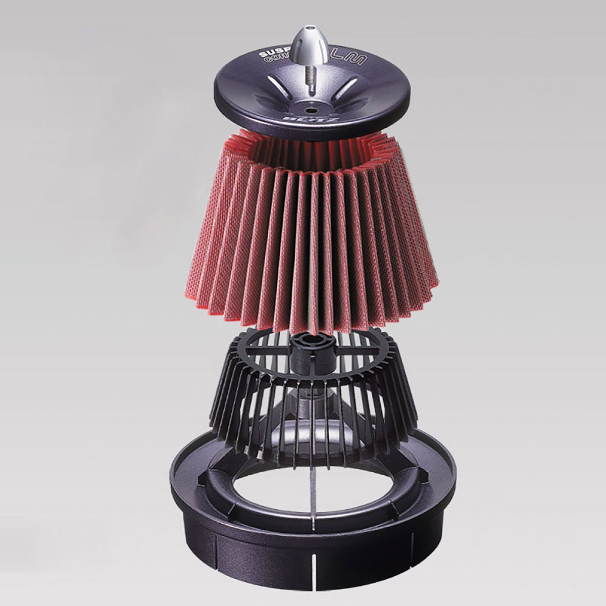 【4/4 20:00-4/10 01:59 エントリーでP5倍】BLITZ ブリッツ SUSパワー エアークリーナー コアタイプ LM Red 59256 スズキ ジムニー