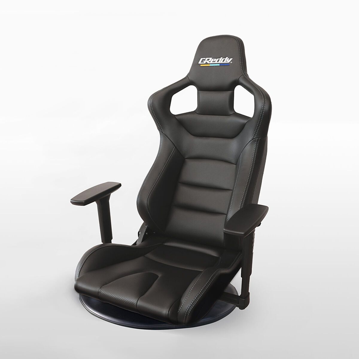 【4/14 20:00-4/17 09:59 エントリーでP5倍】TRUST トラスト Greddy レーシングレッグレスチェア PUブラック