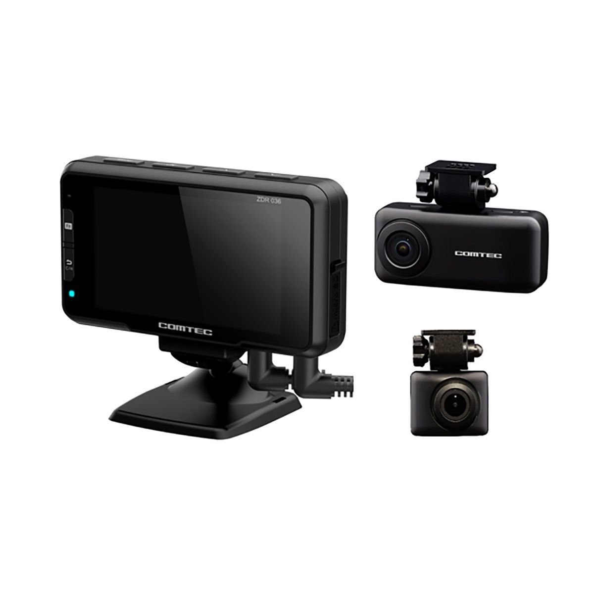 楽天市場】【お得なセット品】COMTEC コムテック ZDR036 GPS搭載 高  