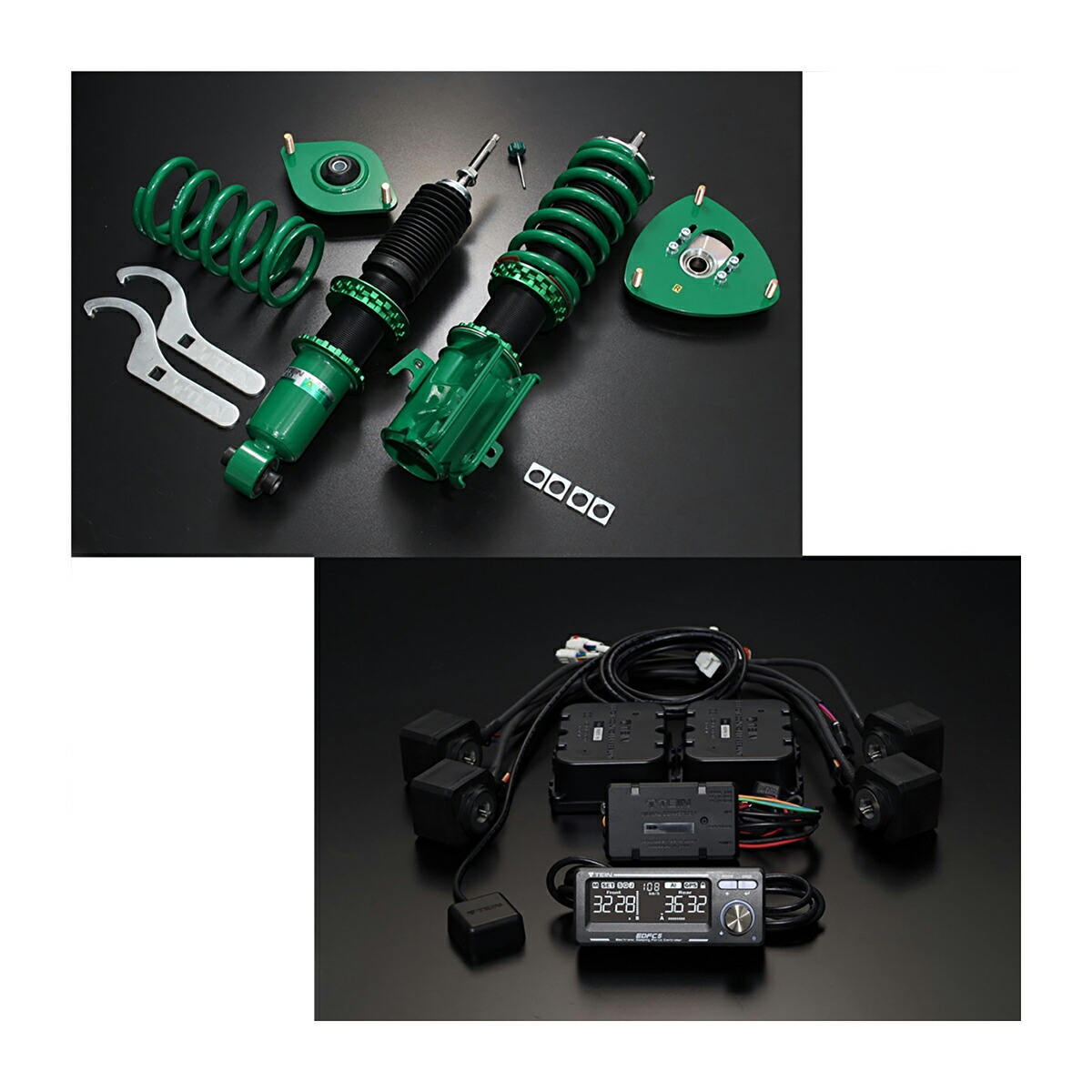 楽天市場】TEIN 車高調 RX1 + EDFC5 VSAHV-T1AS3 トヨタ 90系