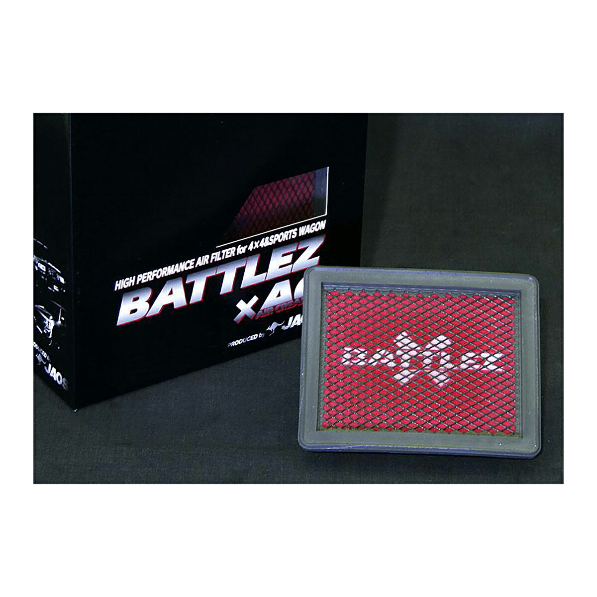 【4/4 20:00-4/10 01:59 エントリーでP5倍】JAOS BATTLEZ エアクリーナー B730371 ミツビシ パジェロ ミニ H56系