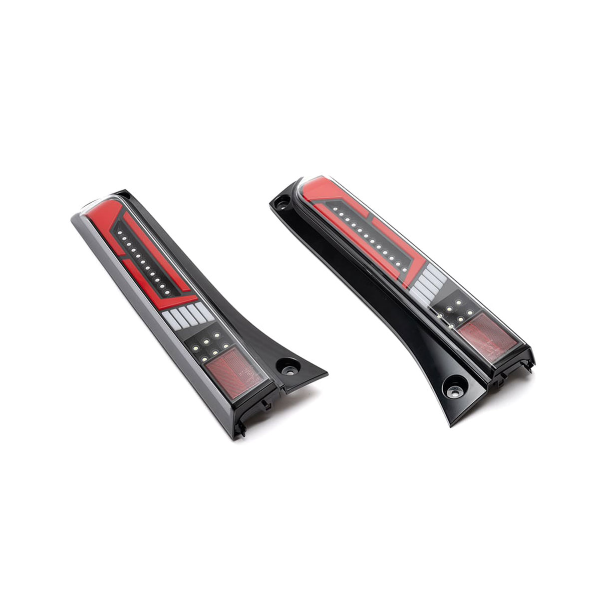 【4/4 20:00-4/10 01:59 エントリーでP5倍】ショウワガレージ LEDテールランプ E30070 クリアレンズ レッドバー ホンダ N-VAN JJ1/JJ2