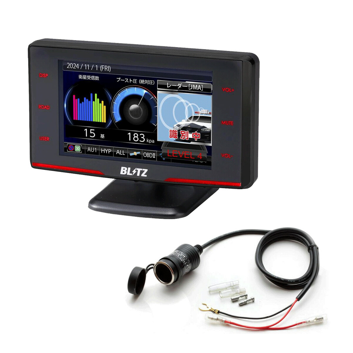 楽天市場】BLITZ ブリッツ TL315R Touch-LASER レーザー＆レーダー探知