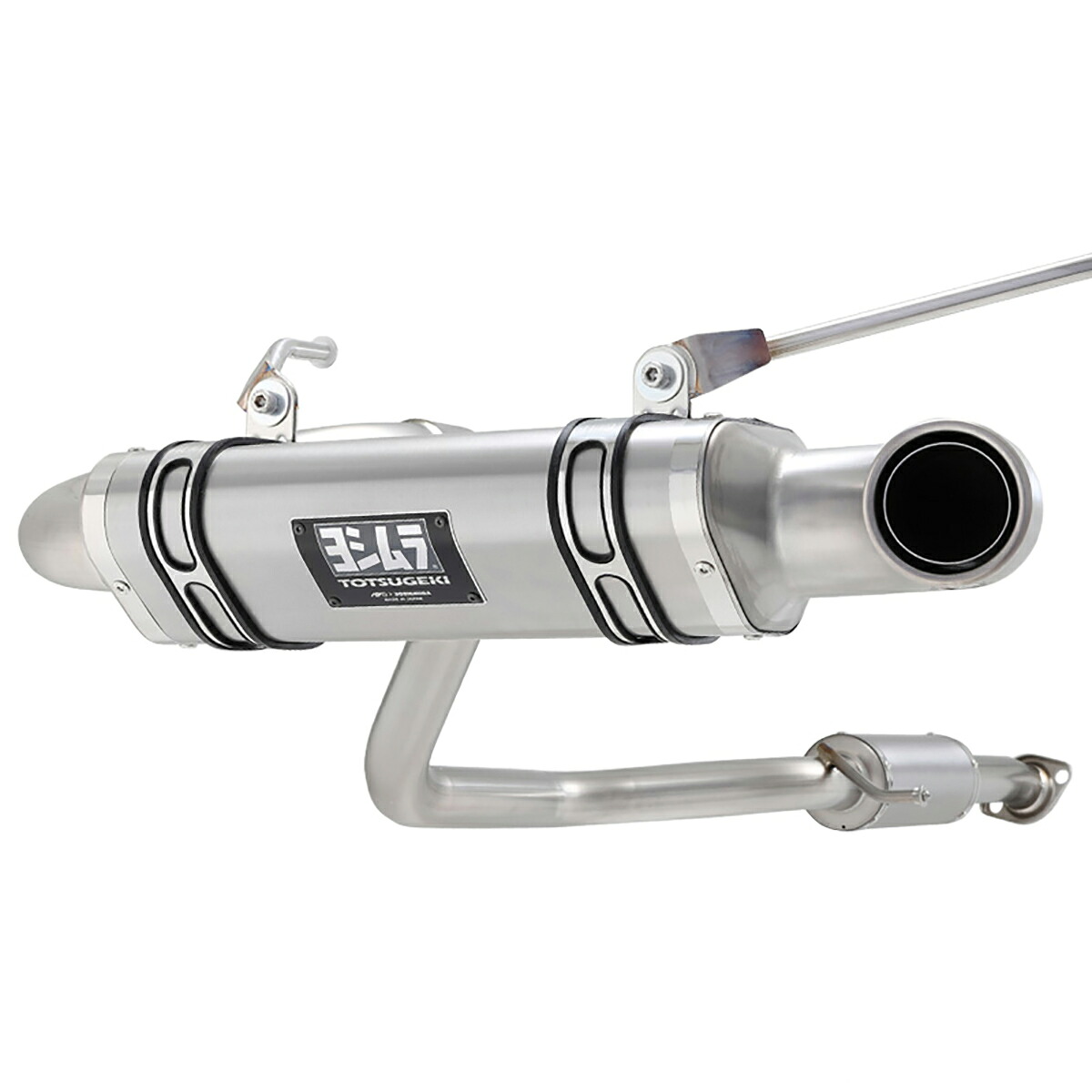 APIO アピオ アピオ×ヨシムラ トツゲキR-77J チタンサイクロン 純正バンパー用 2004-7TX チタングレー スズキ ジムニー JB74