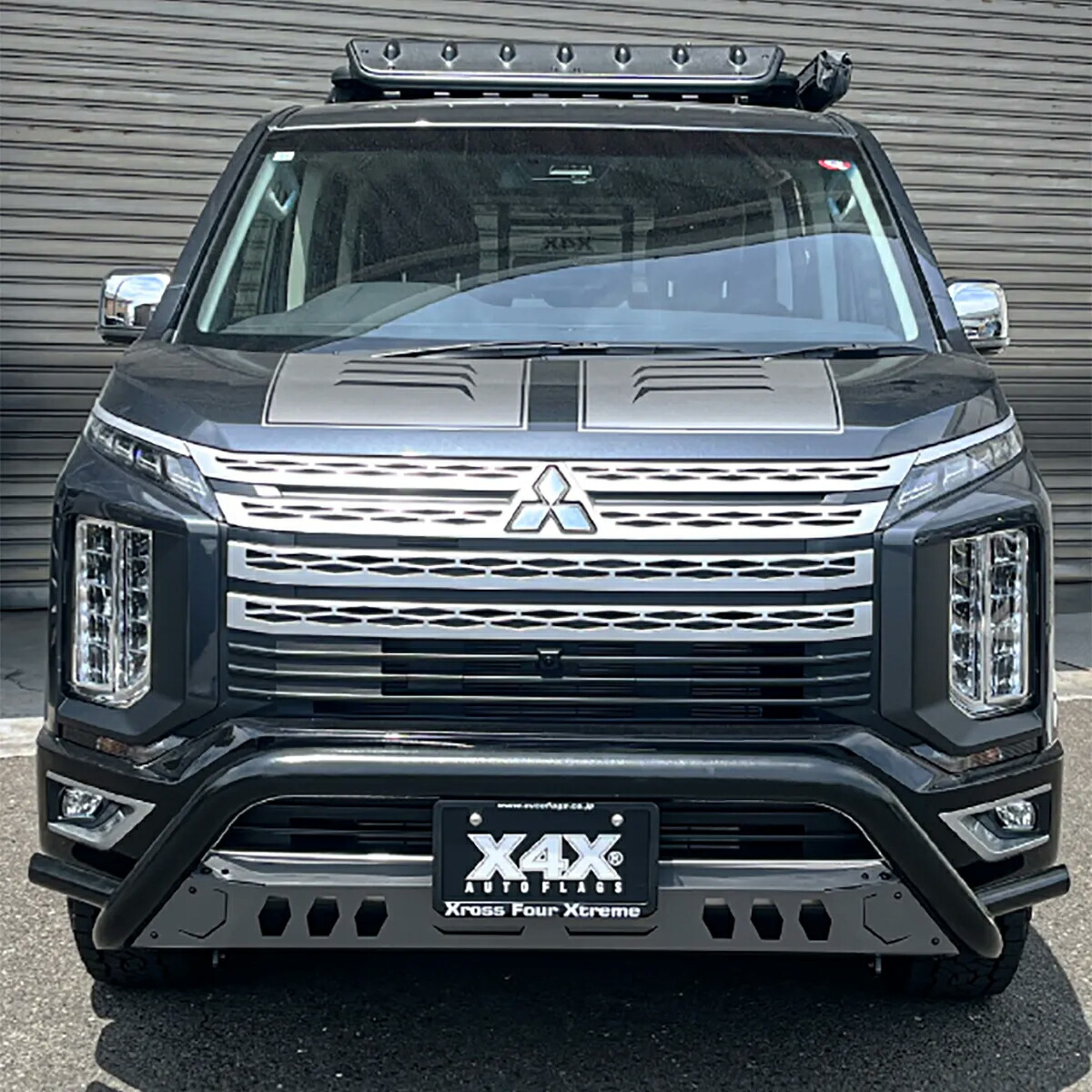 LANDLIC マッドフラップ LAND-3D5MF-002 デリカD:5後期型 DELICA デリカ D:5 後期型 LANDLIC マッドフラップ