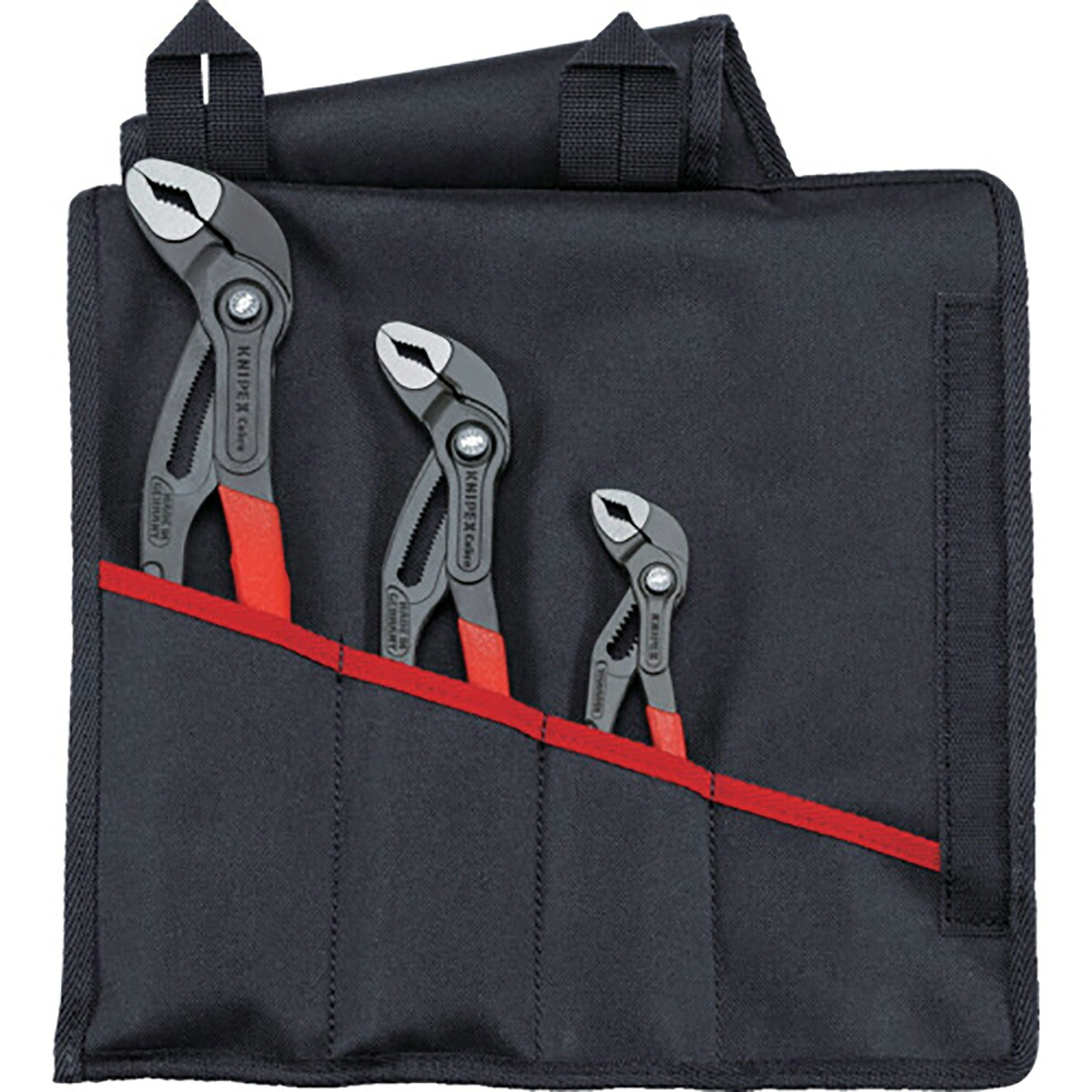 KNIPEX クニペックス ウォーターポンププライヤー コブラ３点セット 001955S9