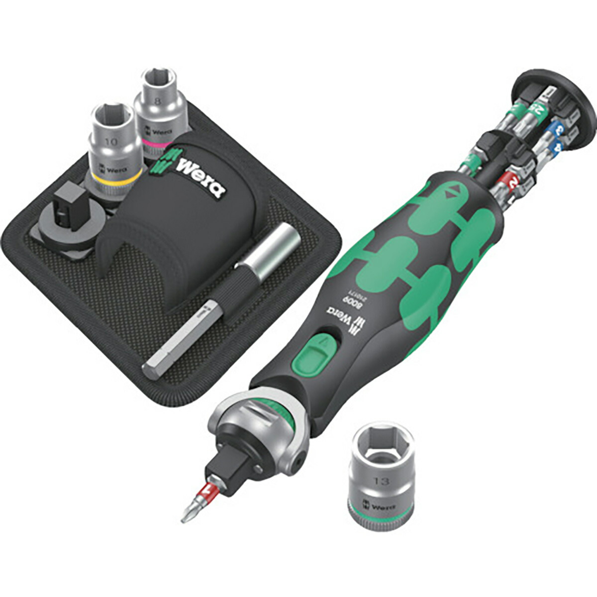 【4/14 20:00-4/17 09:59 エントリーでP5倍】Wera ヴェラ 8009 サイクロップポケットセット2 4281 004281