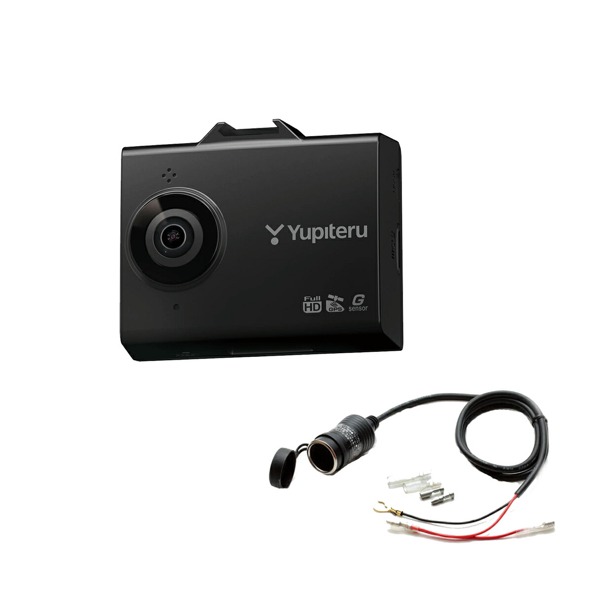 楽天市場】【お得なセット品】コムテック HDR003 前方1カメラ