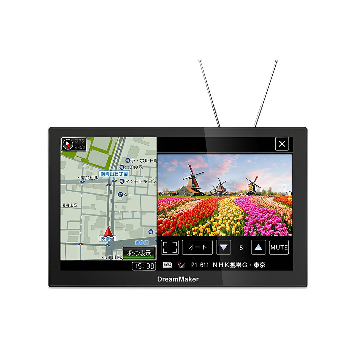 5インチ ワンセグポータブルカーナビゲーション DNC-574A 新製品】5インチカーナビゲーション DNC-574A | マルエヌ NP事業部