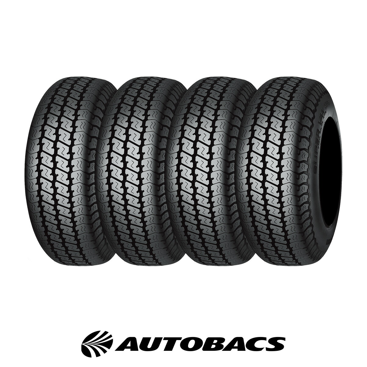 楽天市場】145/80R12 夏タイヤ ヨコハマ スーパーバン Y356 1本