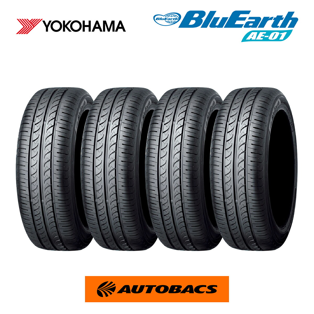 【4/4 20:00-4/10 01:59 エントリーでP5倍】ヨコハマタイヤ ブルーアース AE01 165/60R15 77H（タイヤ4本セット）165/60/15