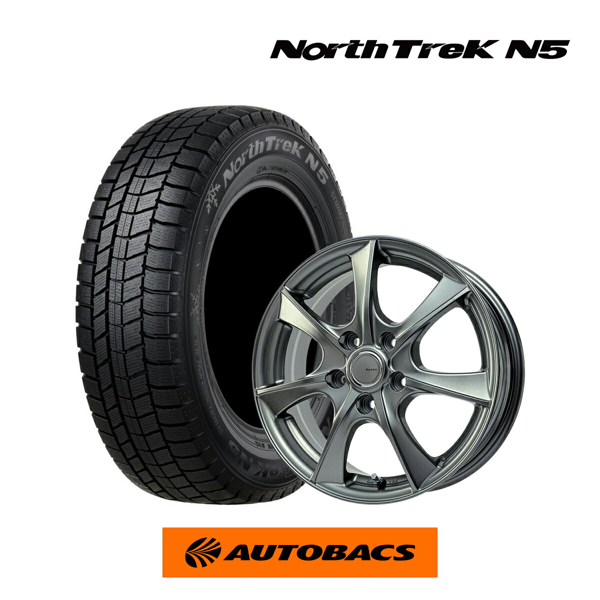 ホイール付スタッドレスタイヤ ノーストレックN5 22年製 185/65R15 n5bx5h_1.jpg