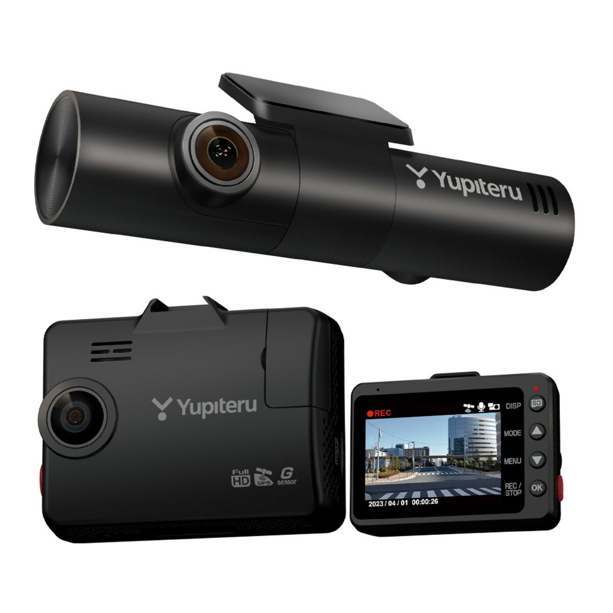 楽天市場】ユピテル 360° ドライブレコーダー Q-50AI marumie マルミエ