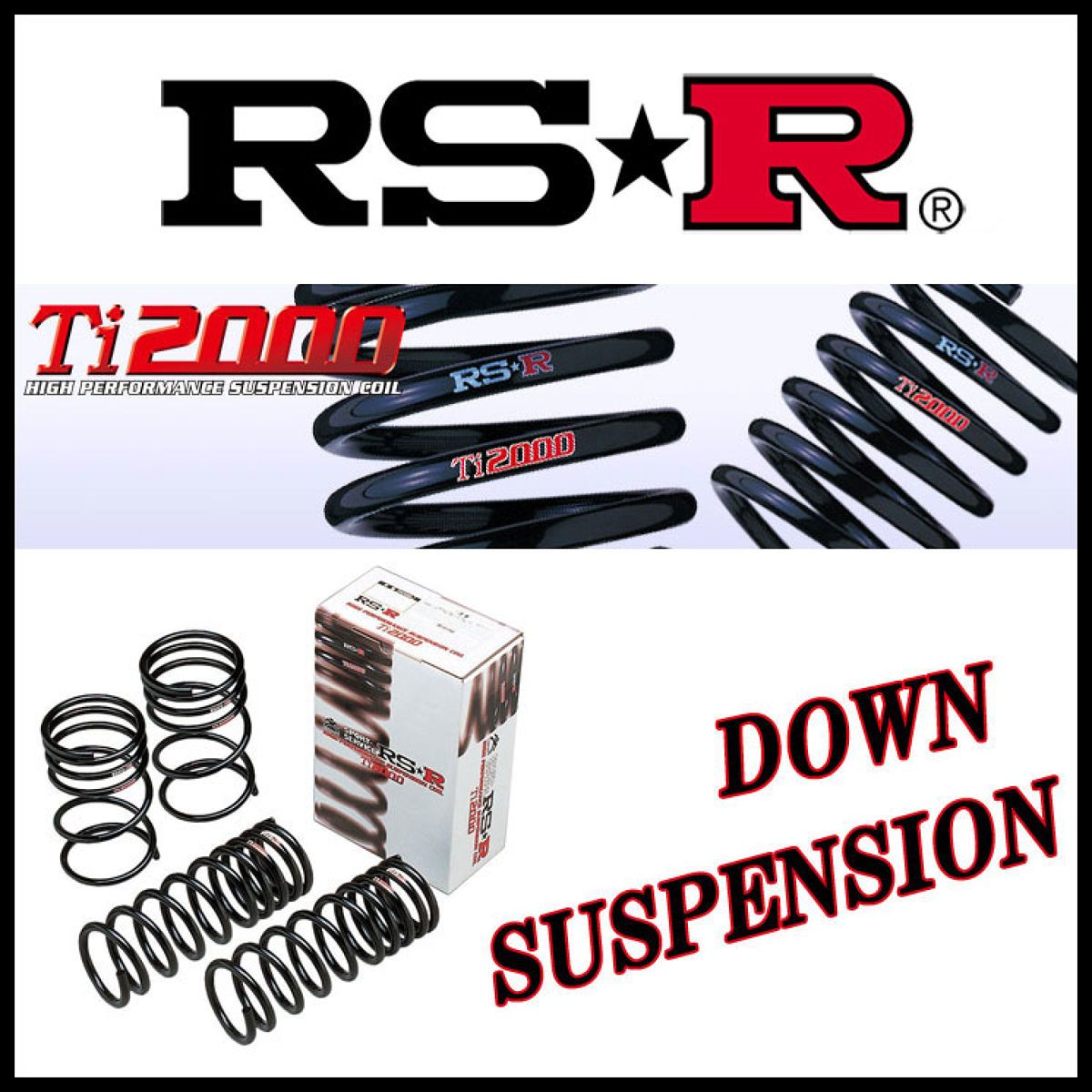 RSR Ti2000 DOWN トヨタ エスティマ ACR30W・MCR30W/リア用/T735TWR