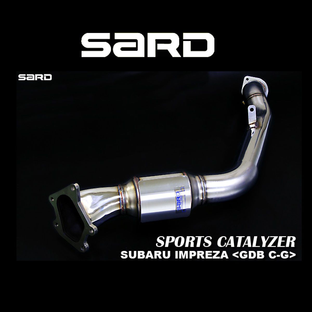 SARD サード スポーツキャタライザー 89043 スバル インプレッサ STI