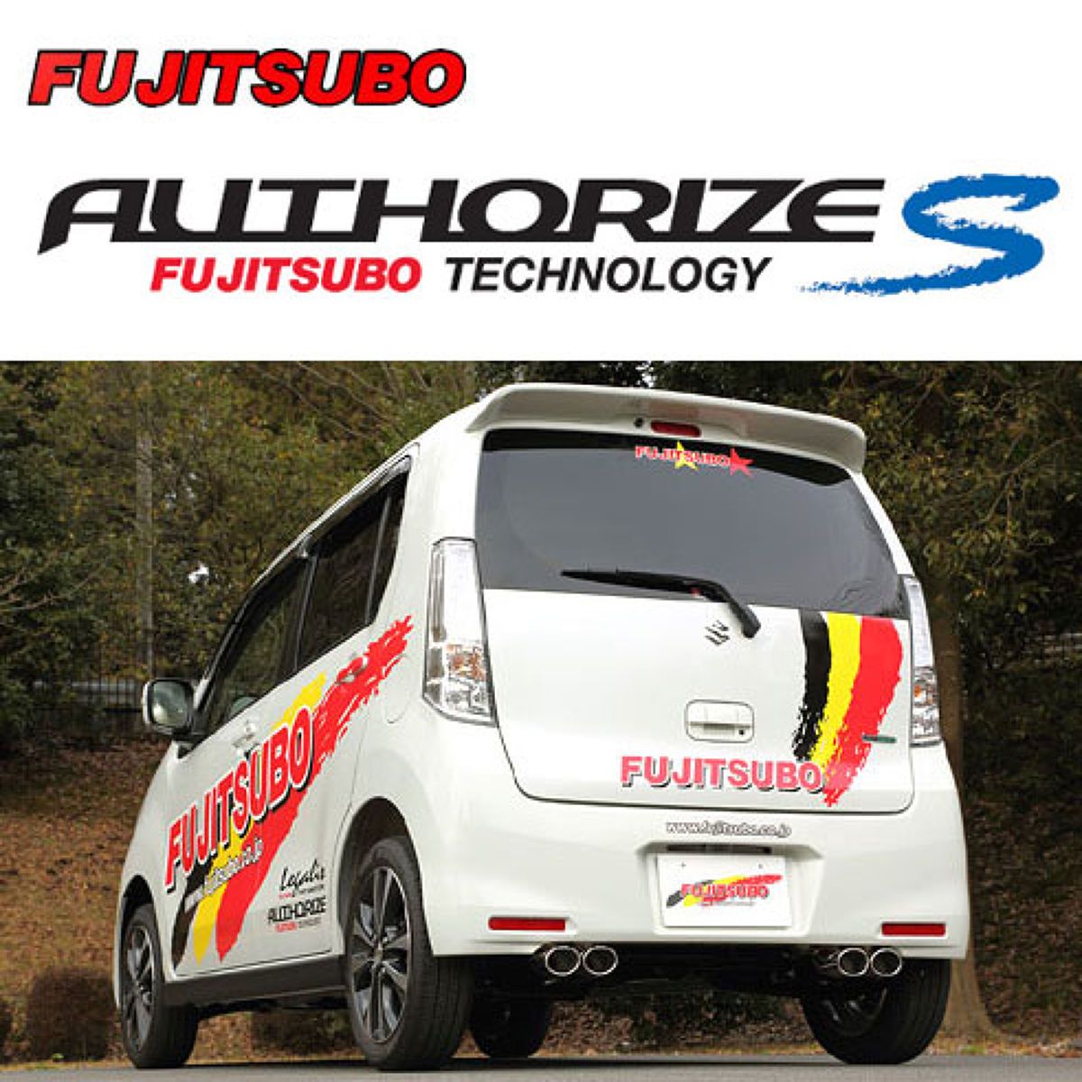 FUJITSUBO フジツボ A-S スズキ MH34S ワゴンR スティングレー ターボ 2WD/350-80291