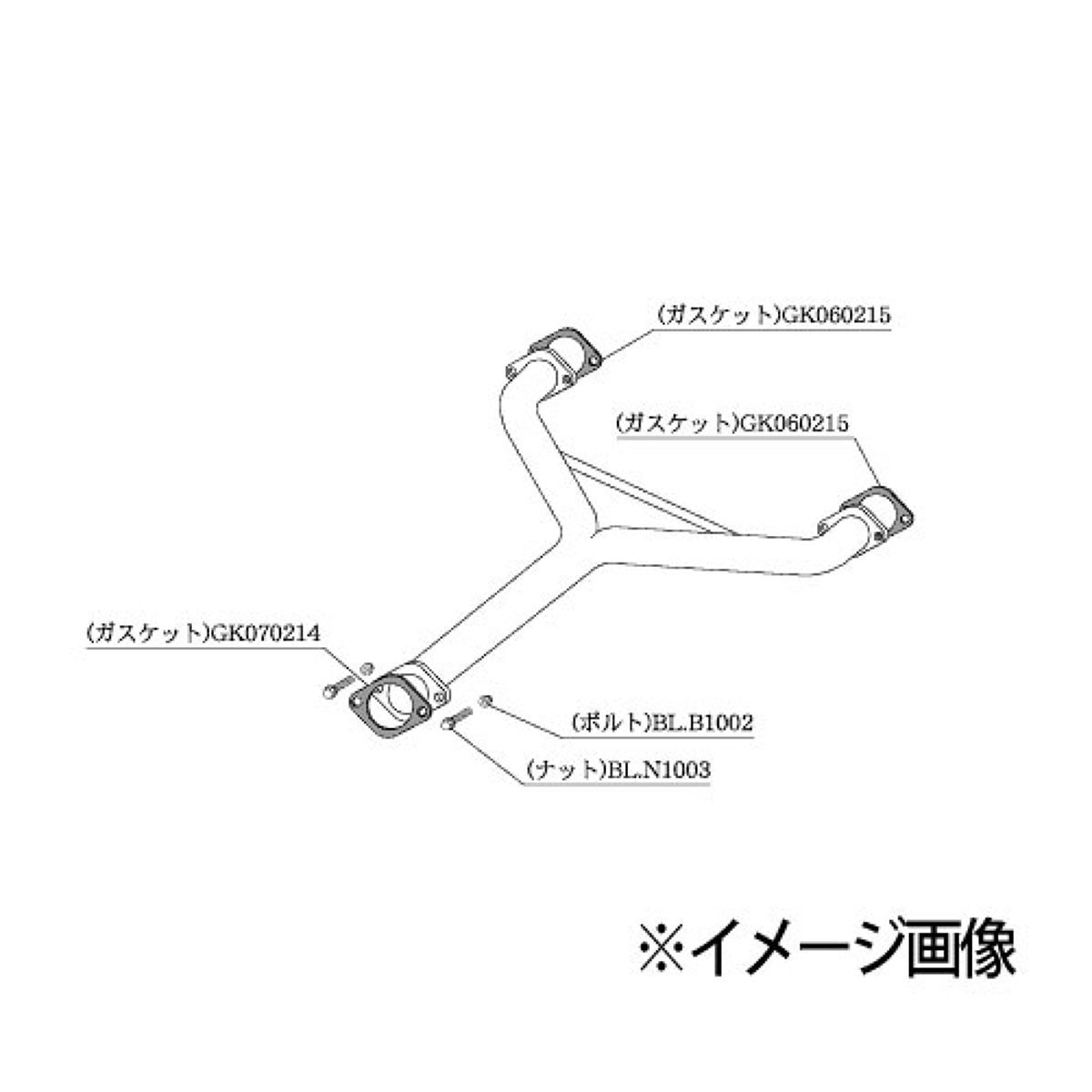 柿本改カキモトセンターパイプNCP364ニッサンスカイラインクーペフェアレディZ