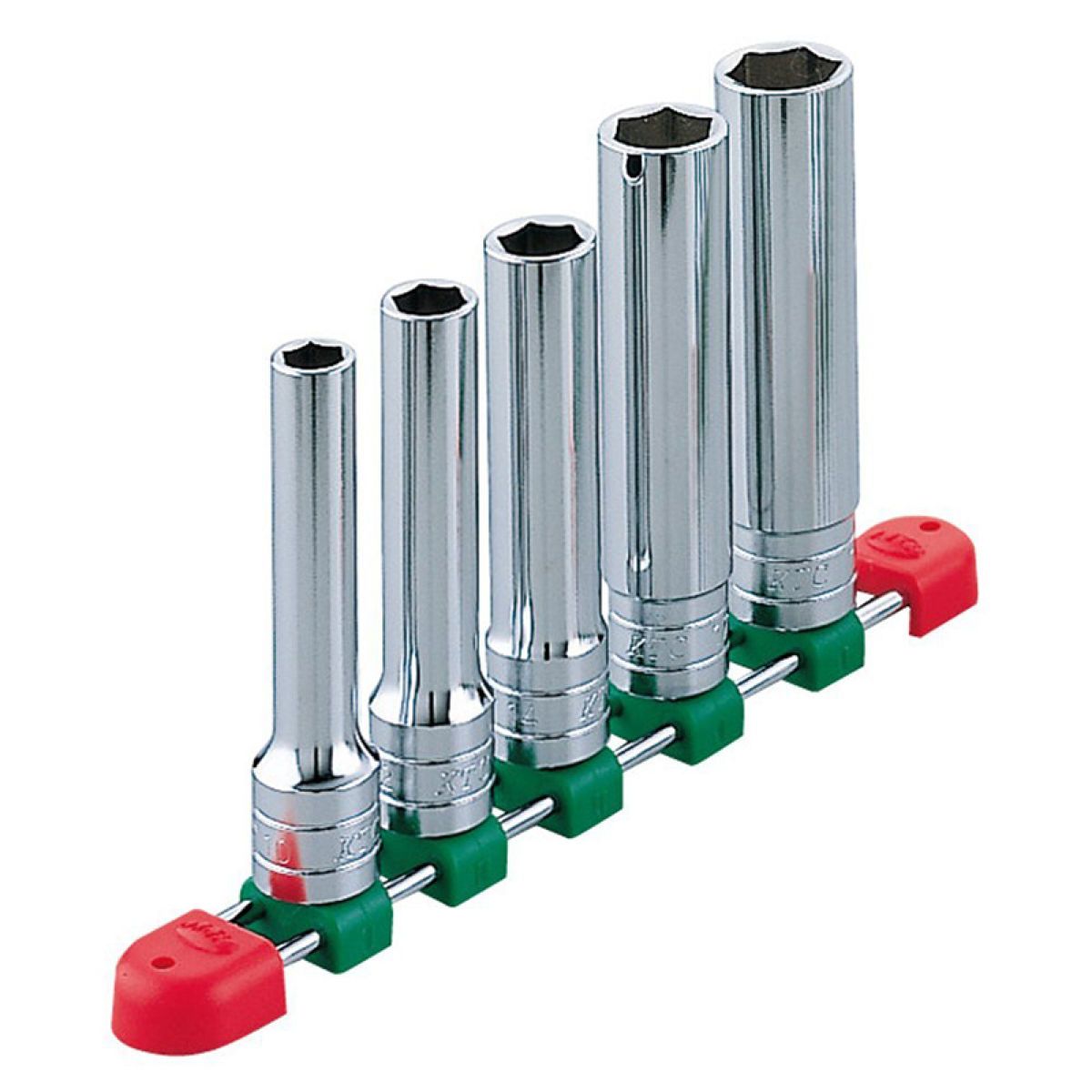 【4/14 20:00-4/17 09:59 エントリーでP5倍】ＫＴＣ ＴＢ４Ｌ０５ １２．７ｓｑ．ディープソケットセット ５個組