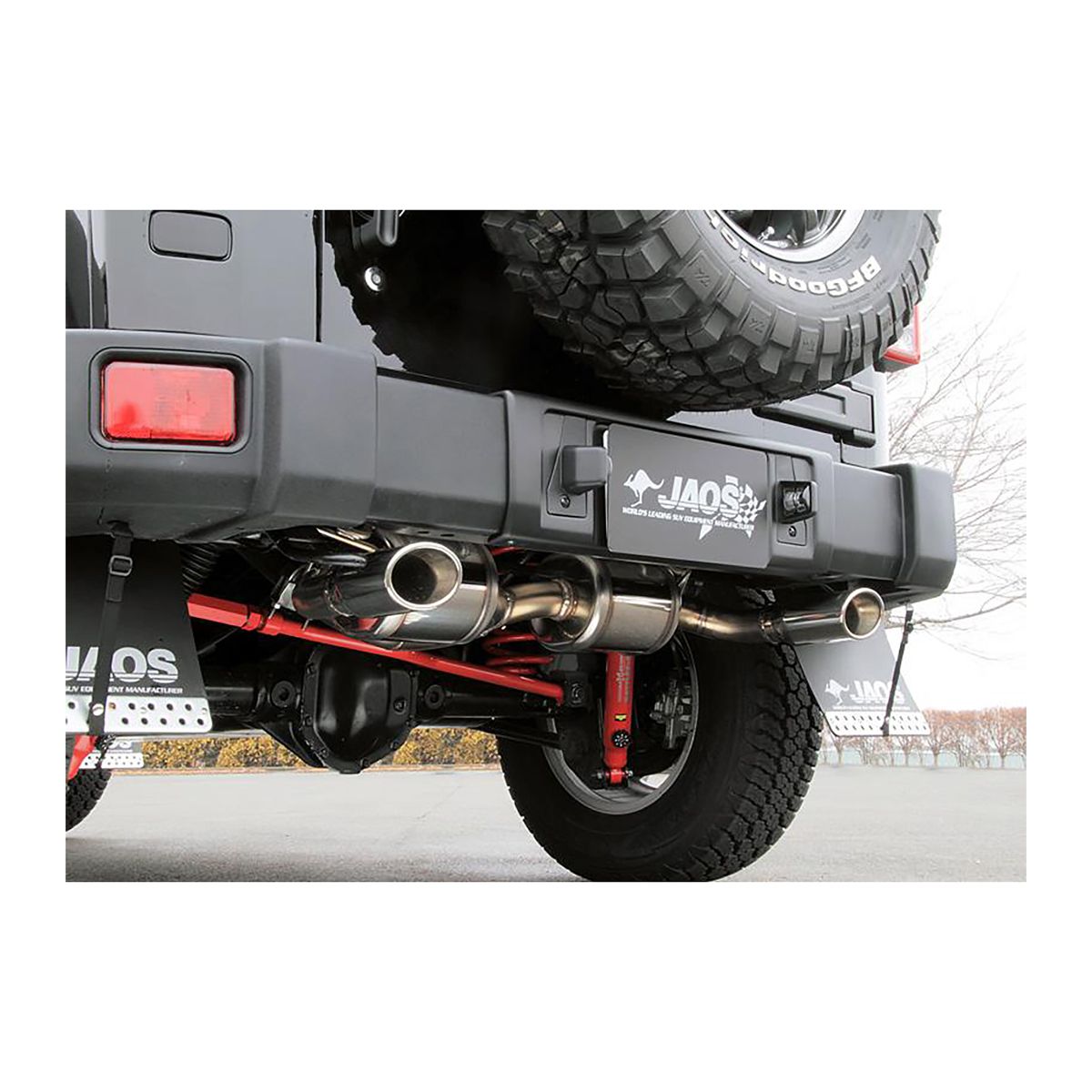 JAOS マフラー　ZS-4ラングラー JK用 (B703901) BATTLEZ マフラー ZS-4 オーバル ラングラー JK｜株式会社ジャオス（JAOS）