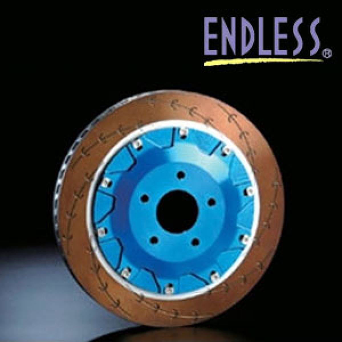 マークX133に使用　スリット入りブレーキローターとENDLESS製パッドセット マークX133に使用 スリット入りブレーキローターとENDLESS製