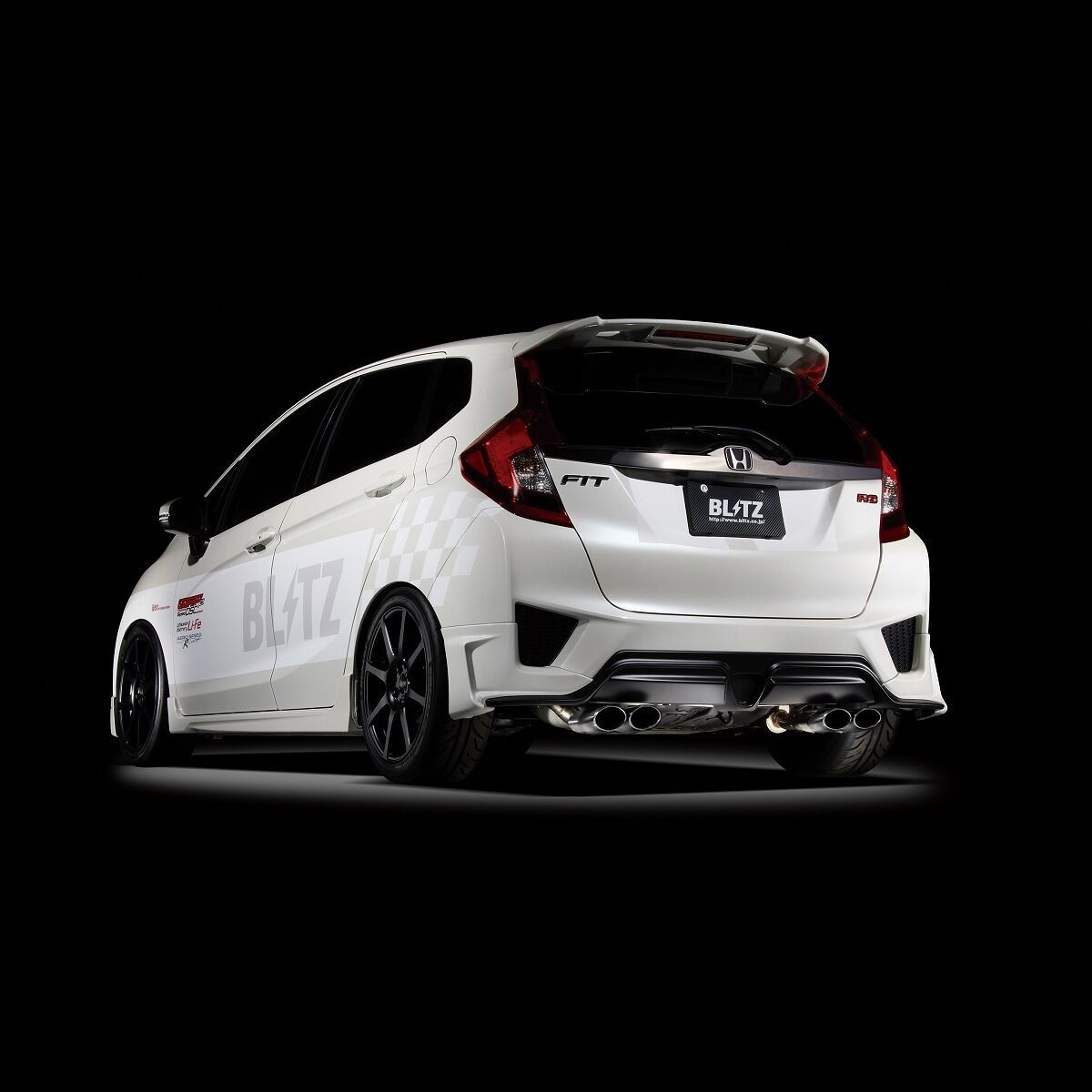 ★GPsports 【車検対応】エボチューン FIT GK5 楽天市場】GP SPORTS EXAS EVO Tune マフラー フィットRS GK5