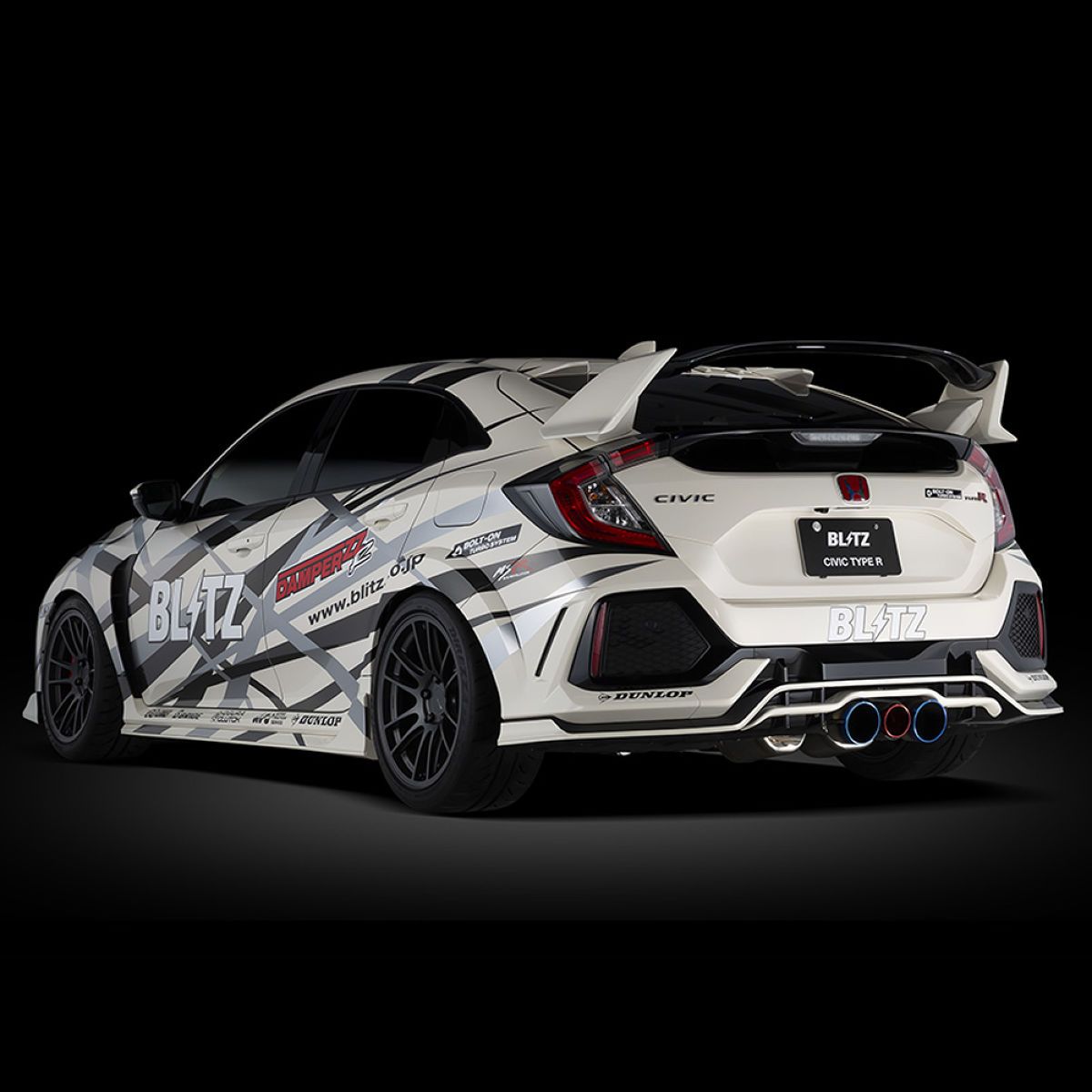 ブリッツ BLITZ ニュルスペック カスタムエディション VSR＋CRマフラー 63174D ホンダ シビックタイプR FK8｜オートバックス店
