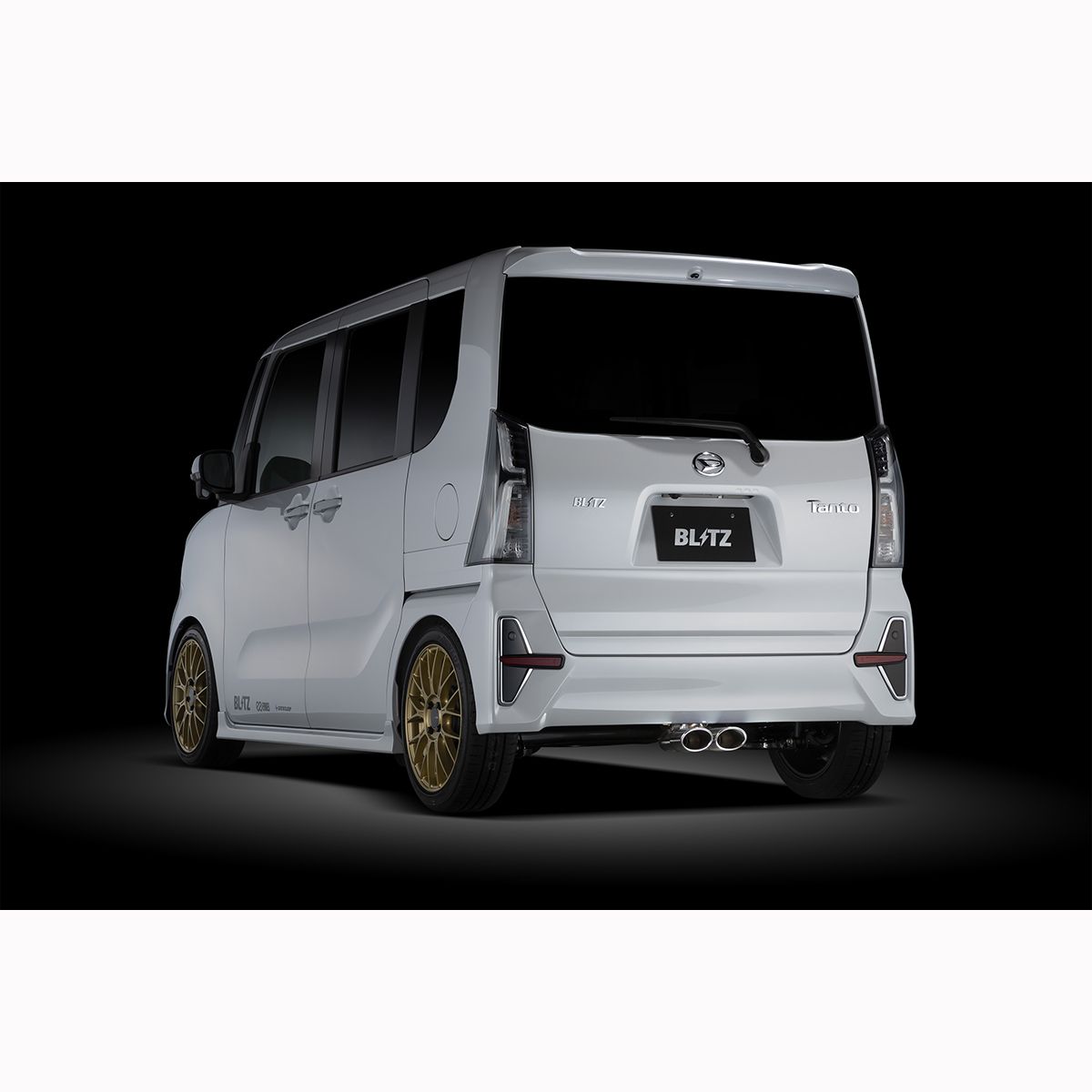 楽天市場】ブリッツ タント LA650S マフラー チタンカラー 63560V