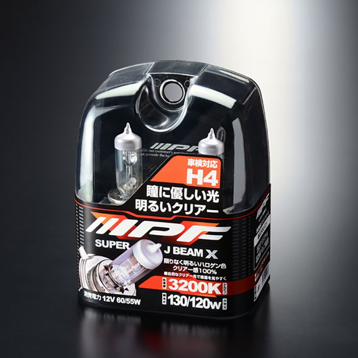 楽天市場】IPF ハロゲンバルブ スーパーJビームXクリアー3200K H4 J61