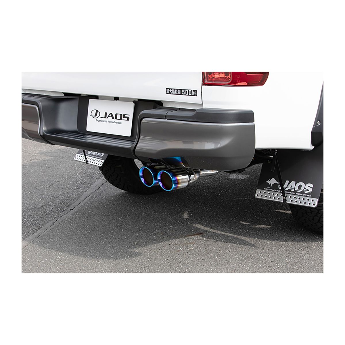 JAOS ジャオス マフラー BATTLEZ ZSー2 TC チタンカラーテール B701096TC トヨタ ハイラックス 125系