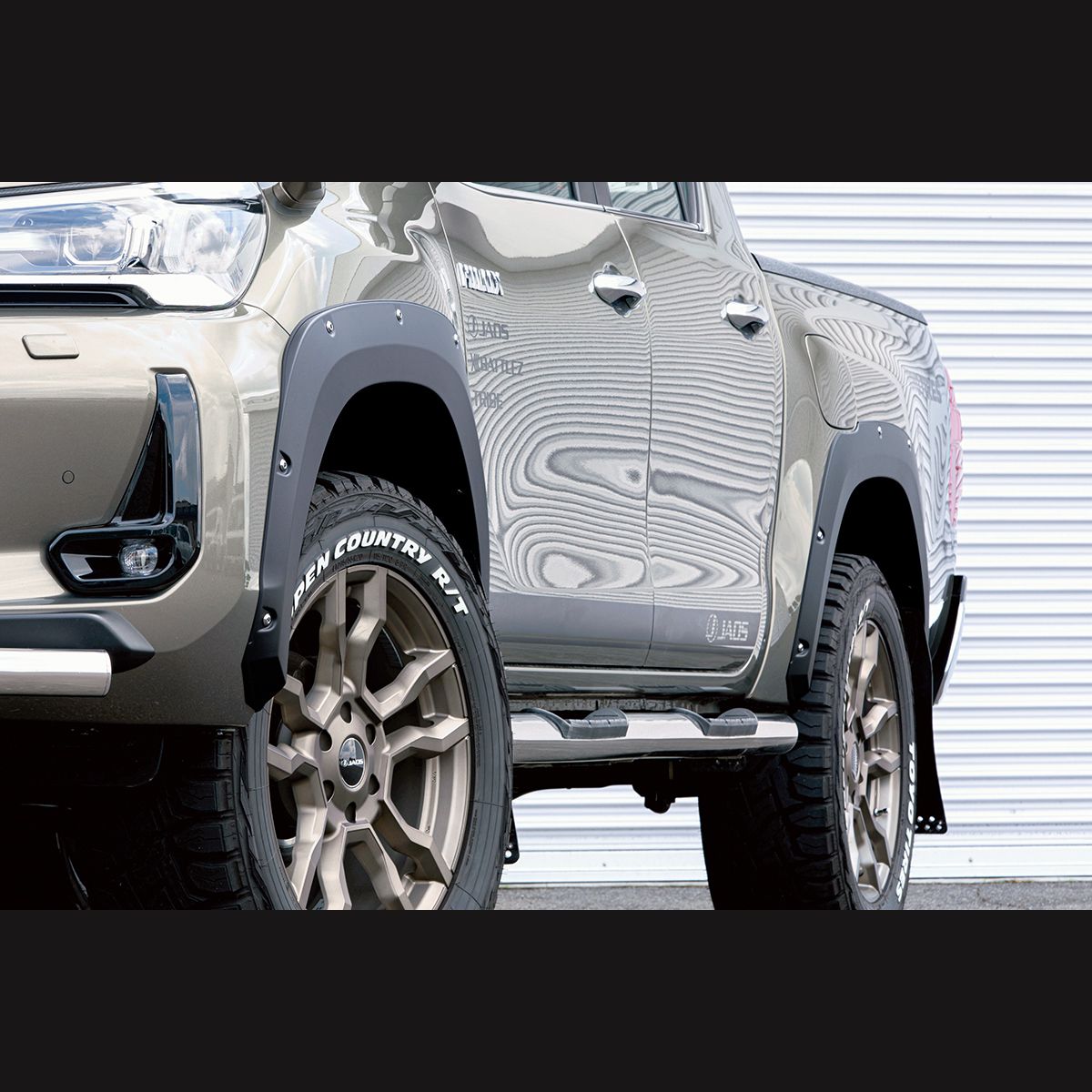 JAOS ジャオス フェンダーガーニッシュ (TYPE-X/未塗装