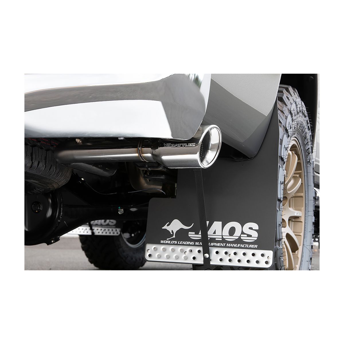 JAOS ジャオス マフラー BATTLEZ ZSーS B708098 トヨタ ハイラックス 125系｜オートバックス店