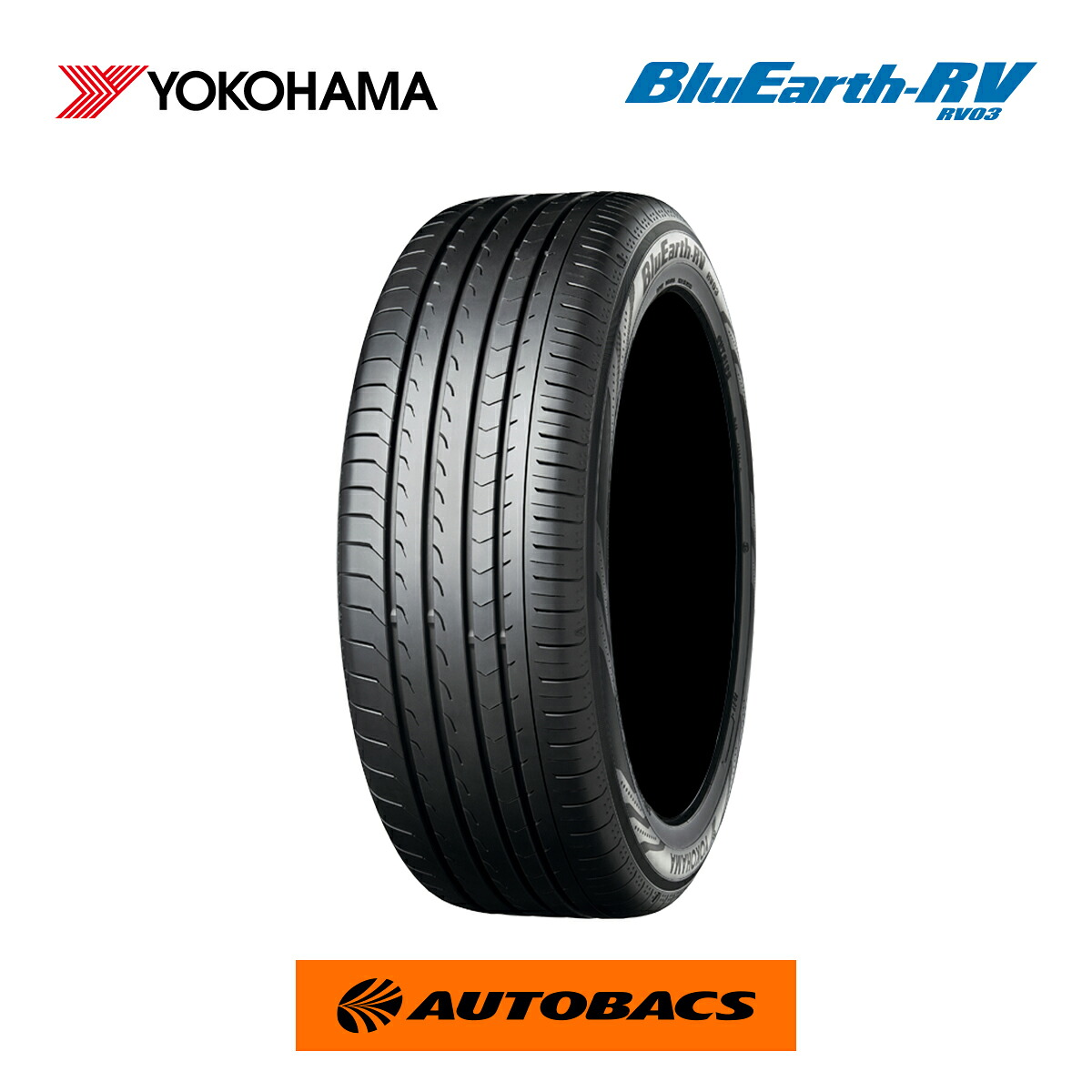 【4/4 20:00-4/10 01:59 エントリーでP5倍】235/50R18 101V XL 夏タイヤ ヨコハマタイヤ ブルーアース RV RV03 1本 YOKOHAMA BluEarth RV RV03 オートバックス