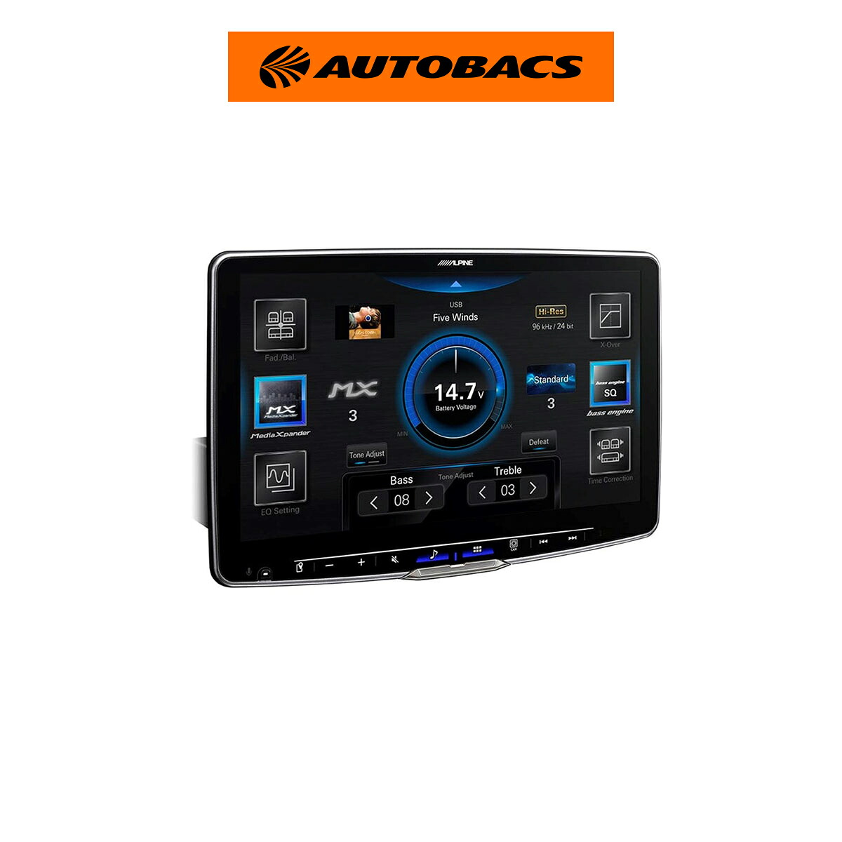 ALPINE アルパイン PF11DA-WRV-5-NR 11型 WXGA パーフェクトフィット ディスプレイオーディオ ホンダ WR-V専用 Apple CarPlay ワイヤレスCarPlay Android Auto｜オートバックス店 86,339円