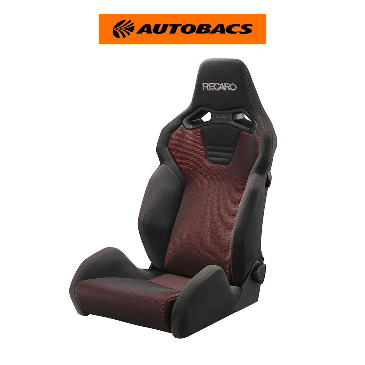 【4/4 20:00-4/10 01:59 エントリーでP5倍】RECARO レカロ SR-S BK100 81-120.20.641ー0 レッド/ブラック