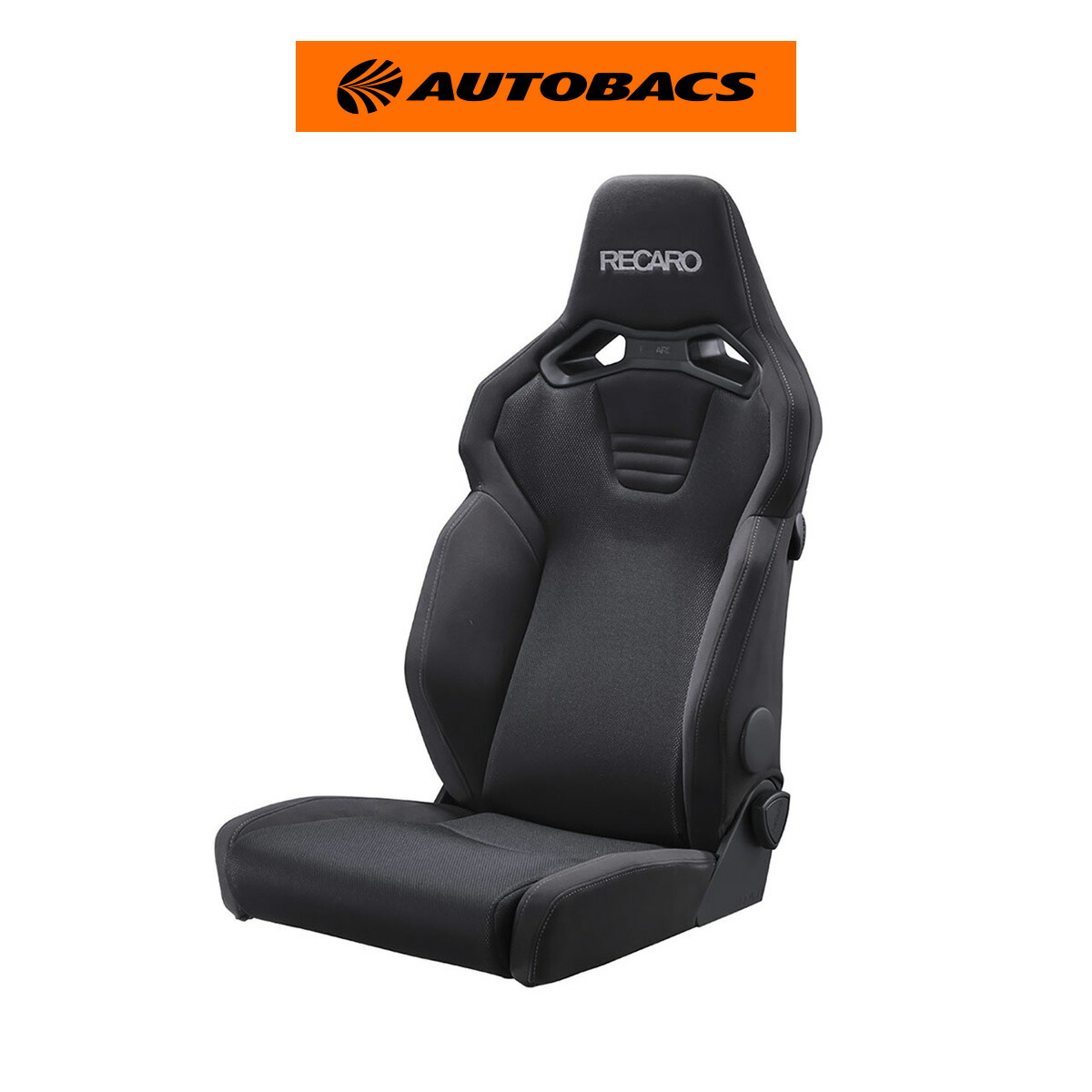 【4/4 20:00-4/10 01:59 エントリーでP5倍】RECARO レカロ SR-C BK100 81-121.28.640ー0 アームレスト取り付け可能 ブラック/ブラック