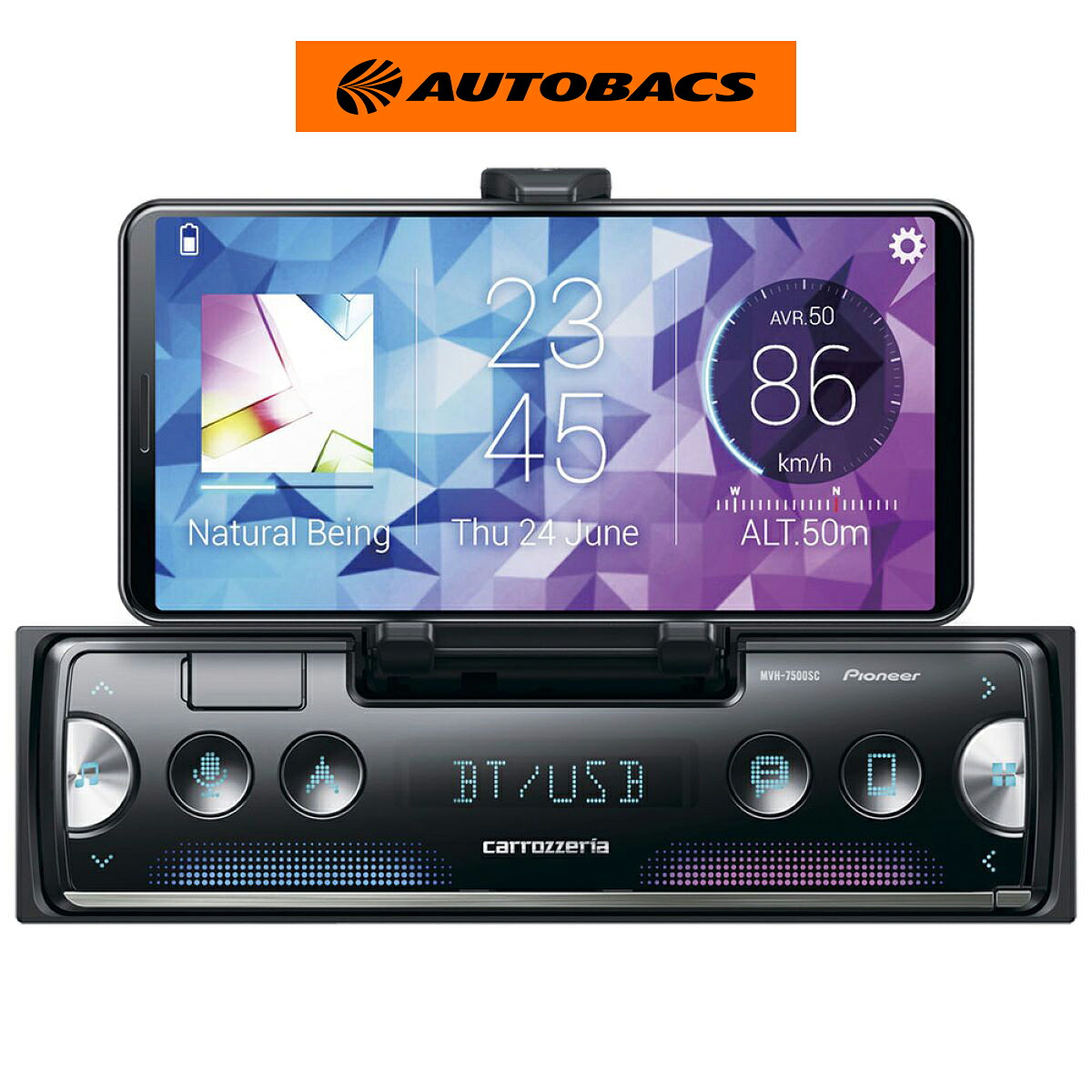 carrozzeria FH-4600 CD⁄Bluetooth⁄USB⁄チューナー・DSP