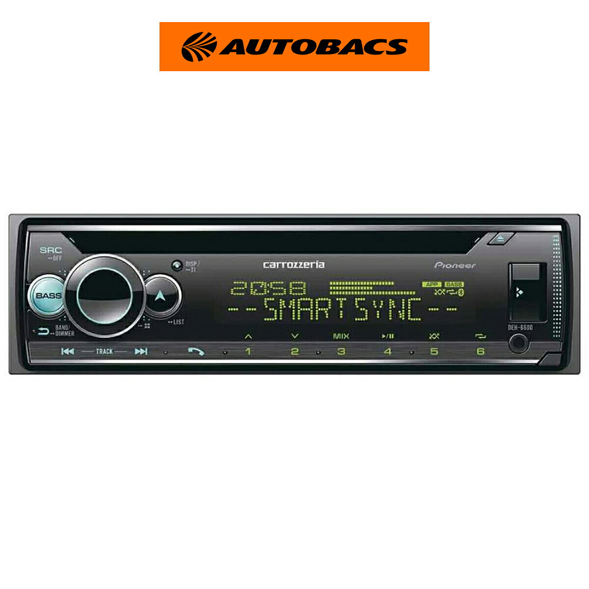 FH-4600 カロッツェリア CD | Bluetooth CDプレーヤー 2DIN Pioneer