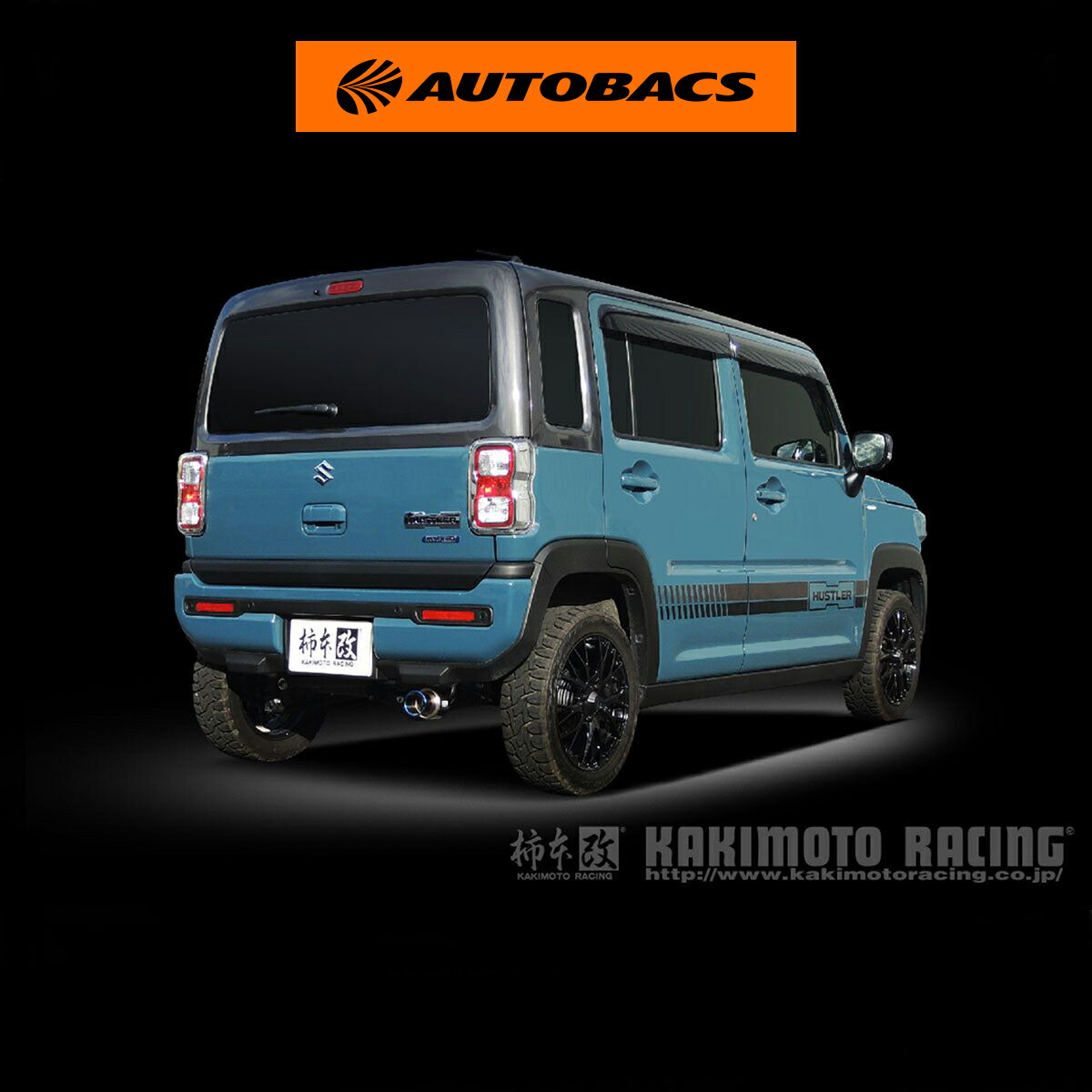 【4/4 20:00-4/10 01:59 エントリーでP5倍】柿本改 マフラー GTbox 06&S S44359 マツダ フレアクロスオーバー/スズキ ハスラー