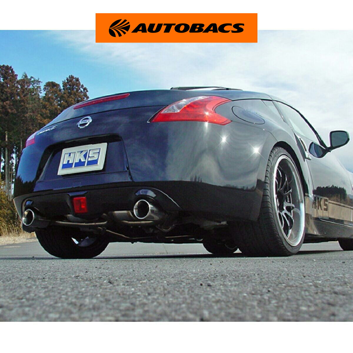 HKS マフラー Super Sound Master 32023-AN003 フェアレディZ Z34／HZ34