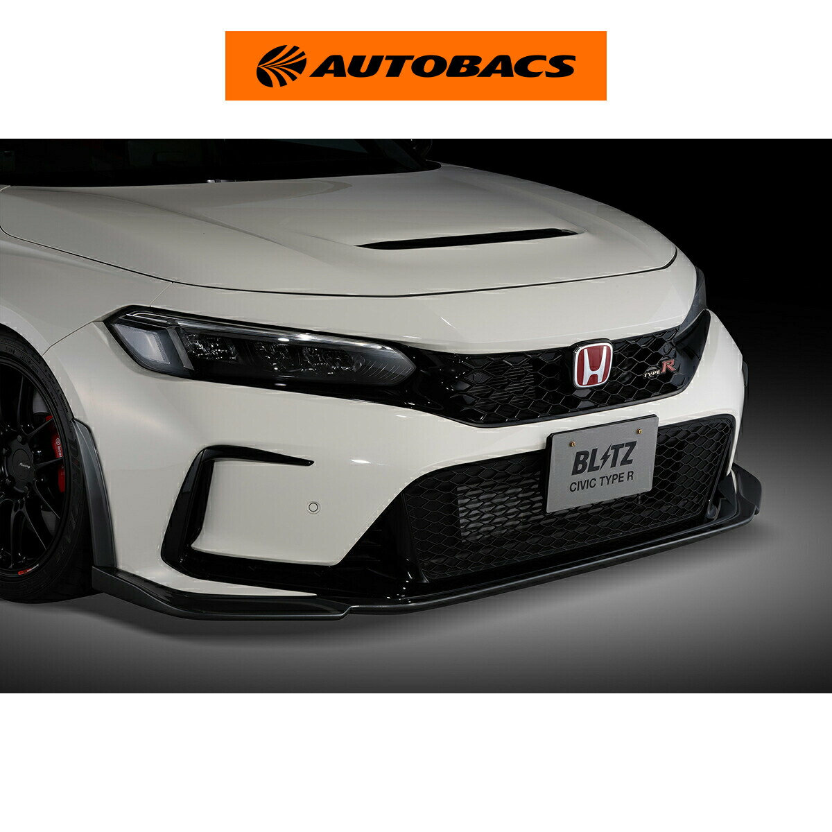 BLITZ ブリッツ R-concept フロントリップスポイラー 60460 FRP製 ホンダ シビックタイプR