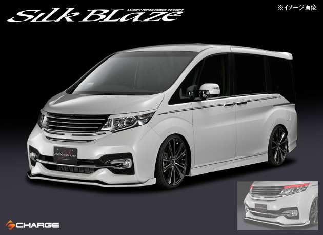 楽天市場 シルクブレイズアイラインガーニッシュ 未塗装 Rp3 Rp4ステップワゴン スパーダ 代引不可 Y オートファイルオンライン