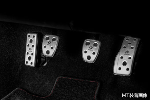 SilkBlazeSports シルクブレイズスポーツ アルミスポーツペダル＆フットレスト4Pセット GR86(ZN8)/86(ZN6) MTセット