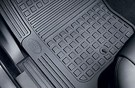 フロアラバーマット １＆２列目セット【UK純正品】 ［適合例］ディスカバリー4 2010-2016 　DISCOVERY4