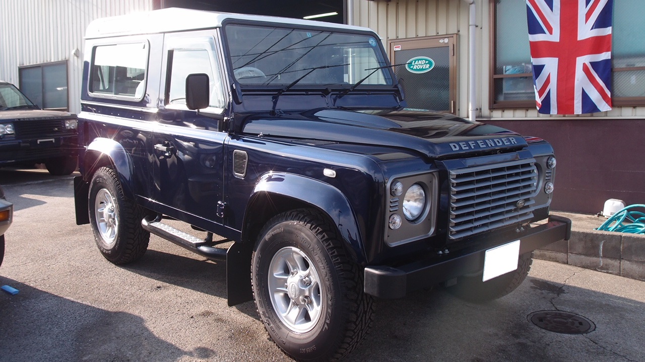 楽天市場 Bespoke ディフェンダー90 15モデル ロアールブルー ご成約済み Defender90 Tdci Loire Blue ランドローバー専門 レンジャース