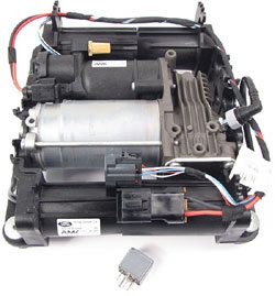エアサスコンプレッサー OEM【社外製BM】AMKタイプ 3rd レンジローバー L322 中期後期 2006-2012 モデルによりコーディング必要|ランドローバー専門 レンジャース