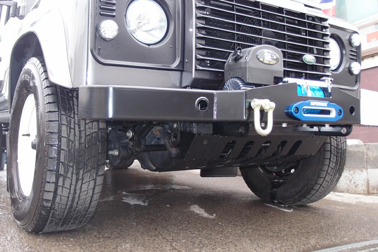 楽天市場 ウインチバンパー Winch Bumper Terrafirma Defender90 110 130 取付工賃案内 ウインチ スイベルポイント 加工 穴あけ等 取付一式参考価格 ランドローバー専門 レンジャース