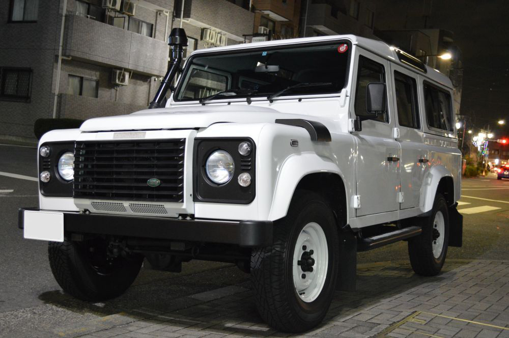 楽天市場 Bespoke ディフェンダー110 フジホワイト ご成約済み Defender110 Fuji White Tdci ランドローバー専門 レンジャース